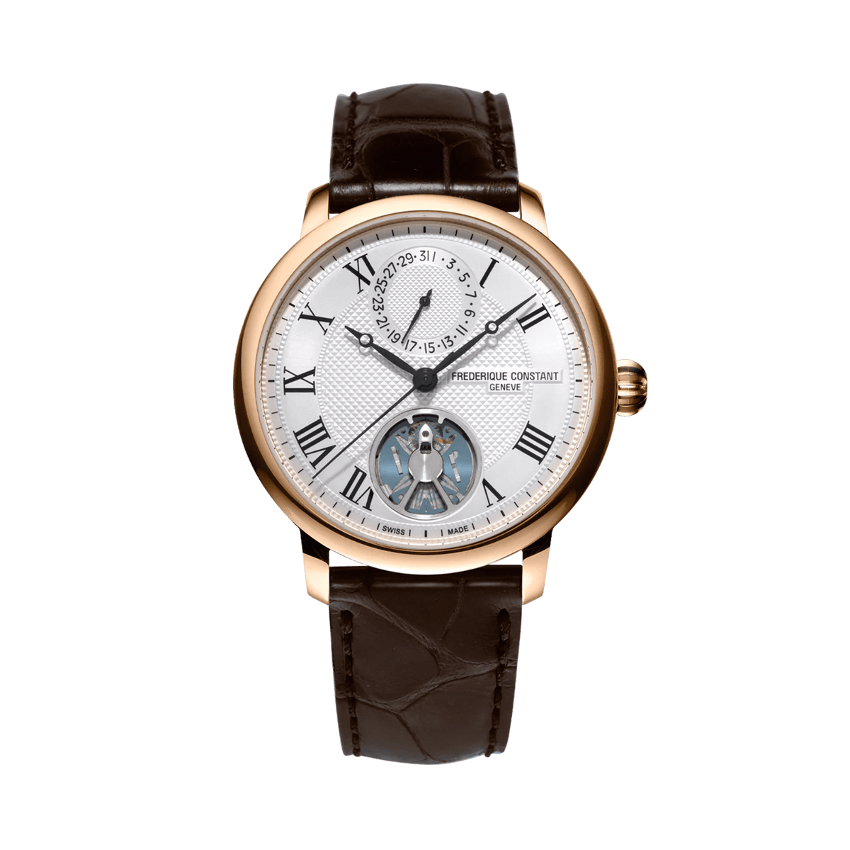 Frederique Constant Men's 41mm 18ct Rose Gold Automatic Watch FC-810CDG4NH9 - Wallace Bishop
