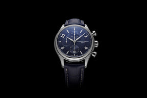 Frederique Constant Men's Stainless Steel Automatic Chronograph Sport Watch Blue Dial - Wallace Bishop