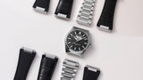 Frederique Constant Men's Stainless Steel Automatic Sport Watch Black Dial - Wallace Bishop