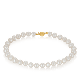 Freshwater Pearl and 9ct Yellow Gold Bracelet - Wallace Bishop