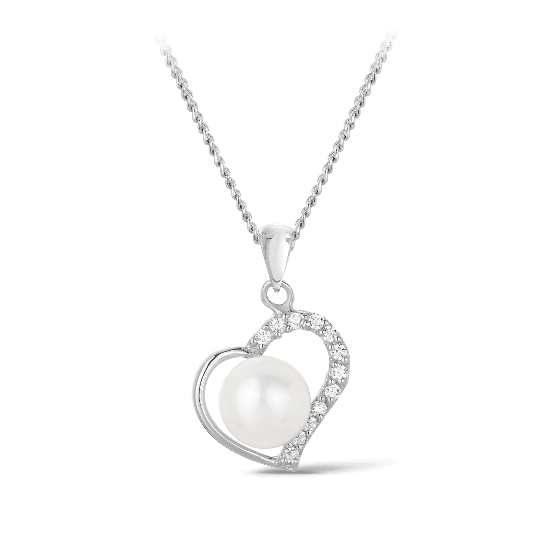 Hollow heart necklace deals