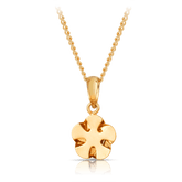 Freshwater Pearl Flower Pendant in 9ct Yellow Gold - Wallace Bishop