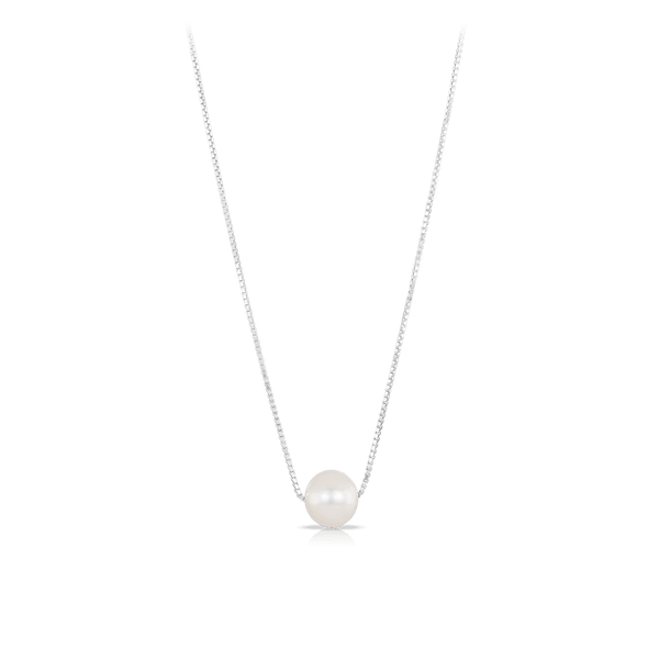 Freshwater Pearl Necklace in Sterling Silver – Wallace Bishop