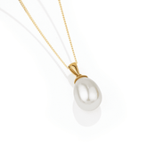 Freshwater Pearl Pendant in 9ct Yellow Gold - Wallace Bishop