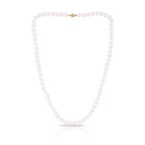 Freshwater Pearl Strand Necklace in 9ct Yellow Gold - Wallace Bishop