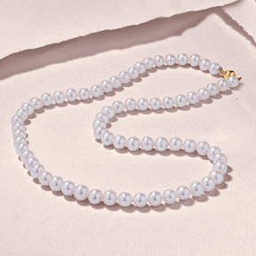Freshwater Pearl Strand Necklace in 9ct Yellow Gold - Wallace Bishop