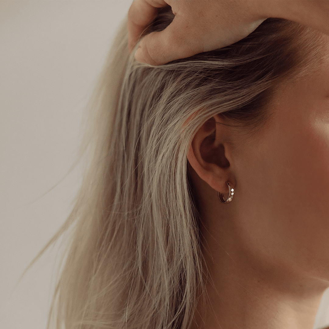 9ct huggie earrings online