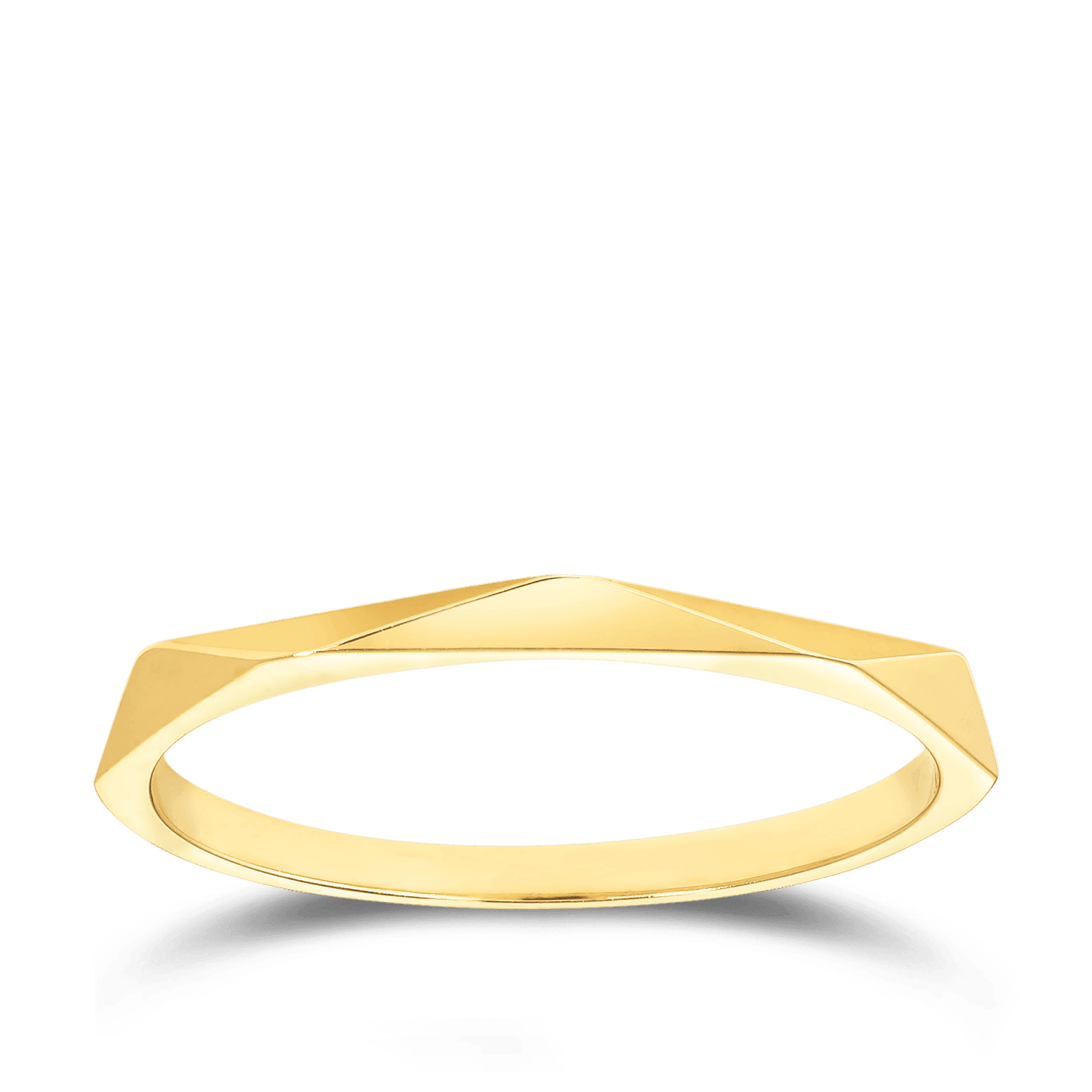 Geometric Ring in 9ct Yellow Gold - Wallace Bishop