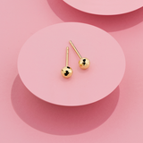 Ball Stud Earrings in 9ct Yellow Gold