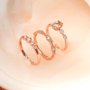 Grain Set Diamond Ring in 9ct Rose Gold - Wallace Bishop