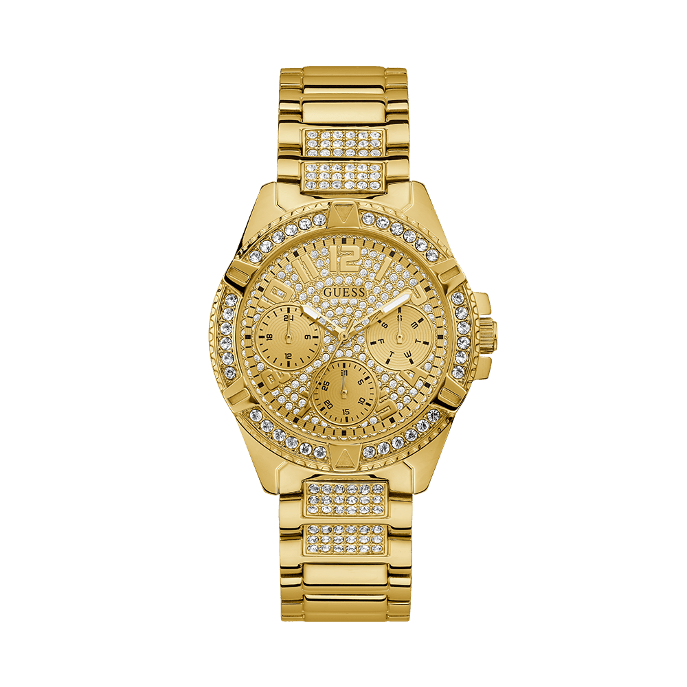 Guess Lady Frontier Women's Gold PVD Quartz Watch W1156L2 - Wallace Bishop