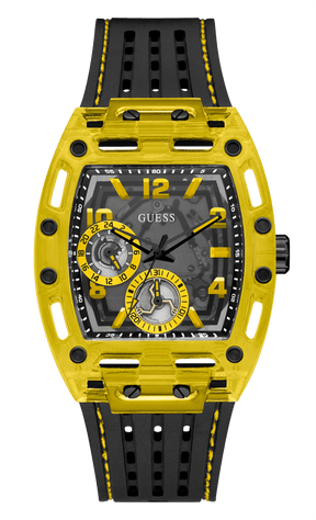 Guess Men's 44mm Gold PVD Quartz Watch GW0499G2 - Wallace Bishop