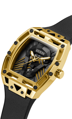Guess Men's 44mm Gold PVD Quartz Watch GW0500G1 - Wallace Bishop