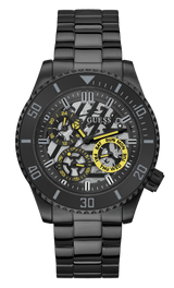 Guess Men's 45mm Black PVD Quartz Watch GW0488G3 - Wallace Bishop