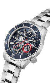 Guess Men's 45mm Stainless Steel Quartz Watch GW0488G1 - Wallace Bishop