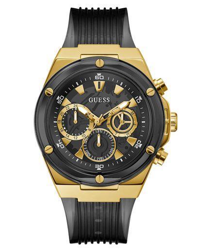 Guess Men's 46mm Gold PVD Quartz Watch GW0425G1 - Wallace Bishop