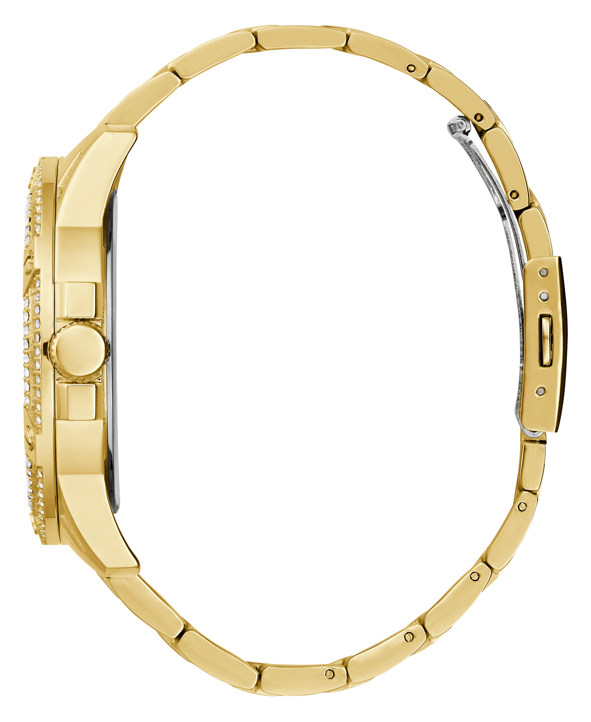 Guess Men's 48mm Gold PVD Quartz Watch GW0497G2 - Wallace Bishop