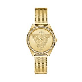 Guess Tri-Glitz Women's Gold PVD Plated Quartz Watch W1142L2 - Wallace Bishop