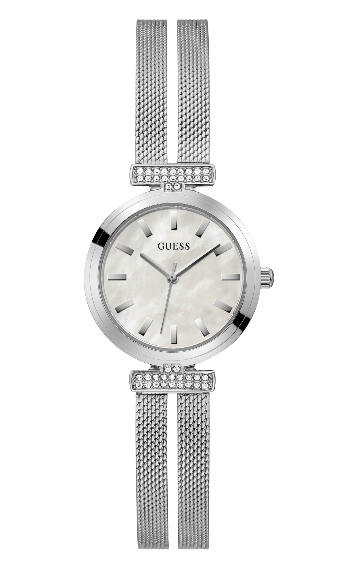 Guess Women's 28mm Stainless Steel Quartz Watch GW0471L1 - Wallace Bishop