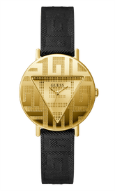 Guess Women's 36mm Gold PVD Quartz Watch GW0478L2 - Wallace Bishop