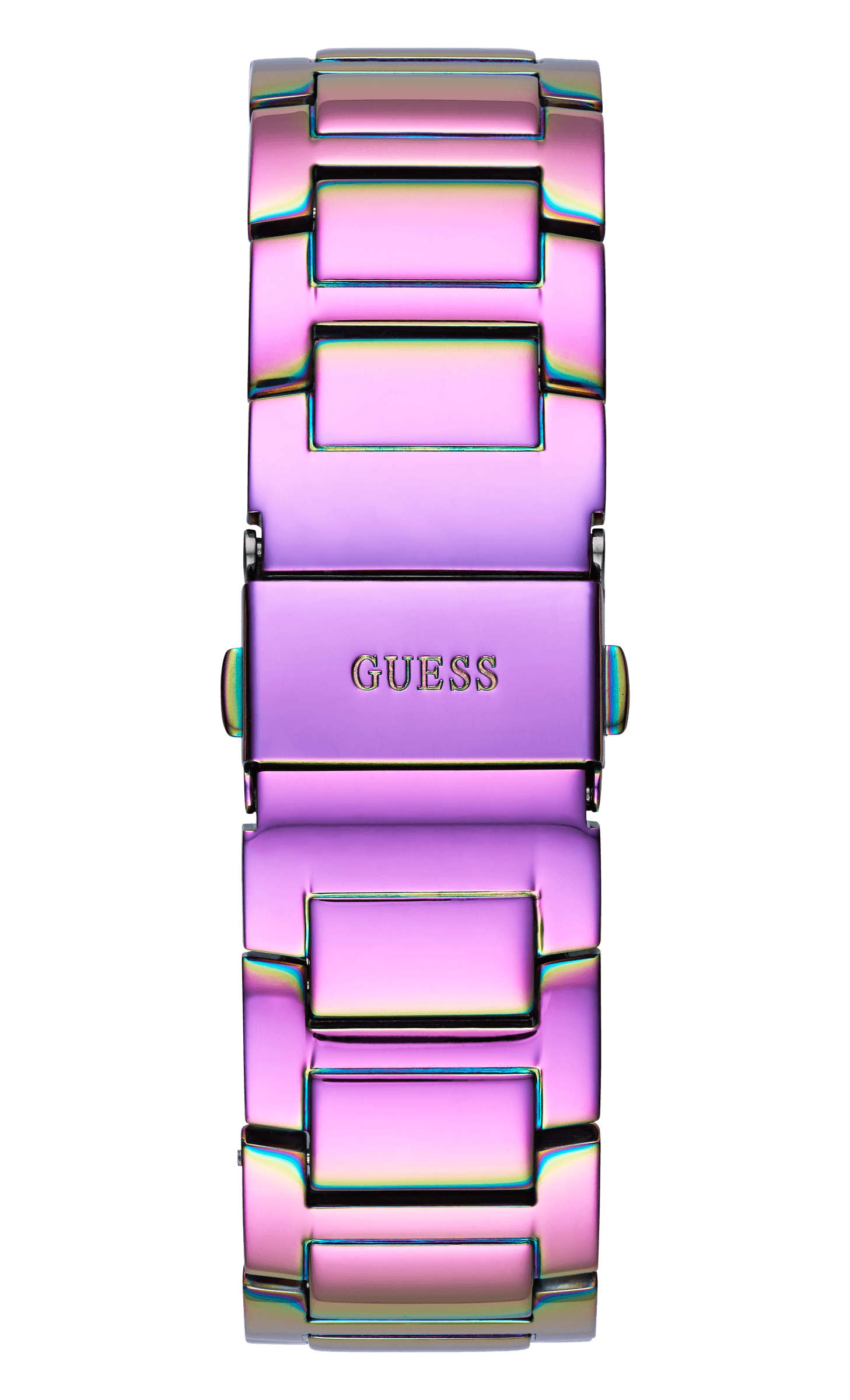 Guess Women's 40mm Purple PVD Quartz Watch GW0464L4 - Wallace Bishop