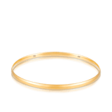 Half Round Bangle in 9ct Yellow Gold - Wallace Bishop