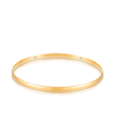 Half Round Bangle in 9ct Yellow Gold - Wallace Bishop
