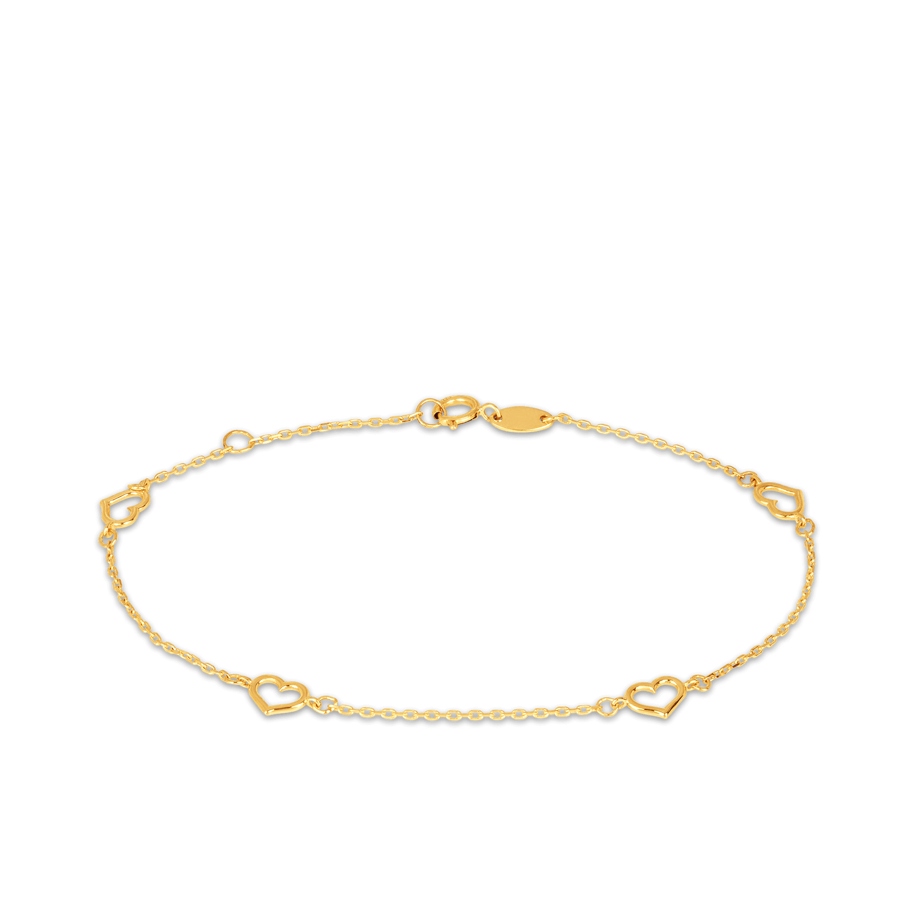 9ct Gold Belcher Bracelet Men's Solid Large Links Cubic Zirconia 85.8g 375  - AAA Polymer