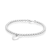 Heart Charm Bracelet in Sterling Silver - Wallace Bishop