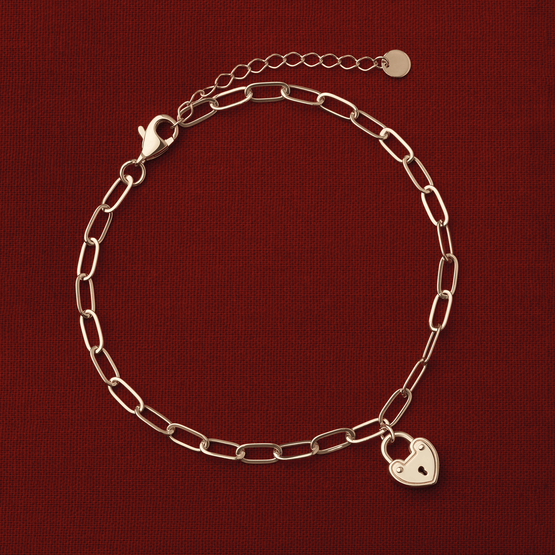 Heart Locket Bracelet in 9ct Yellow Gold - Wallace Bishop