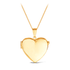 Heart Locket Pendant in 9ct Yellow Gold - Wallace Bishop