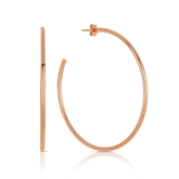 Hoop Earrings in 9ct Rose Gold - Wallace Bishop