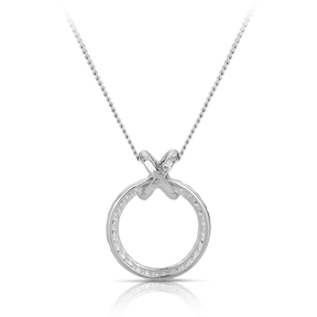 Hug & Kiss Pendant in Sterling Silver - Wallace Bishop