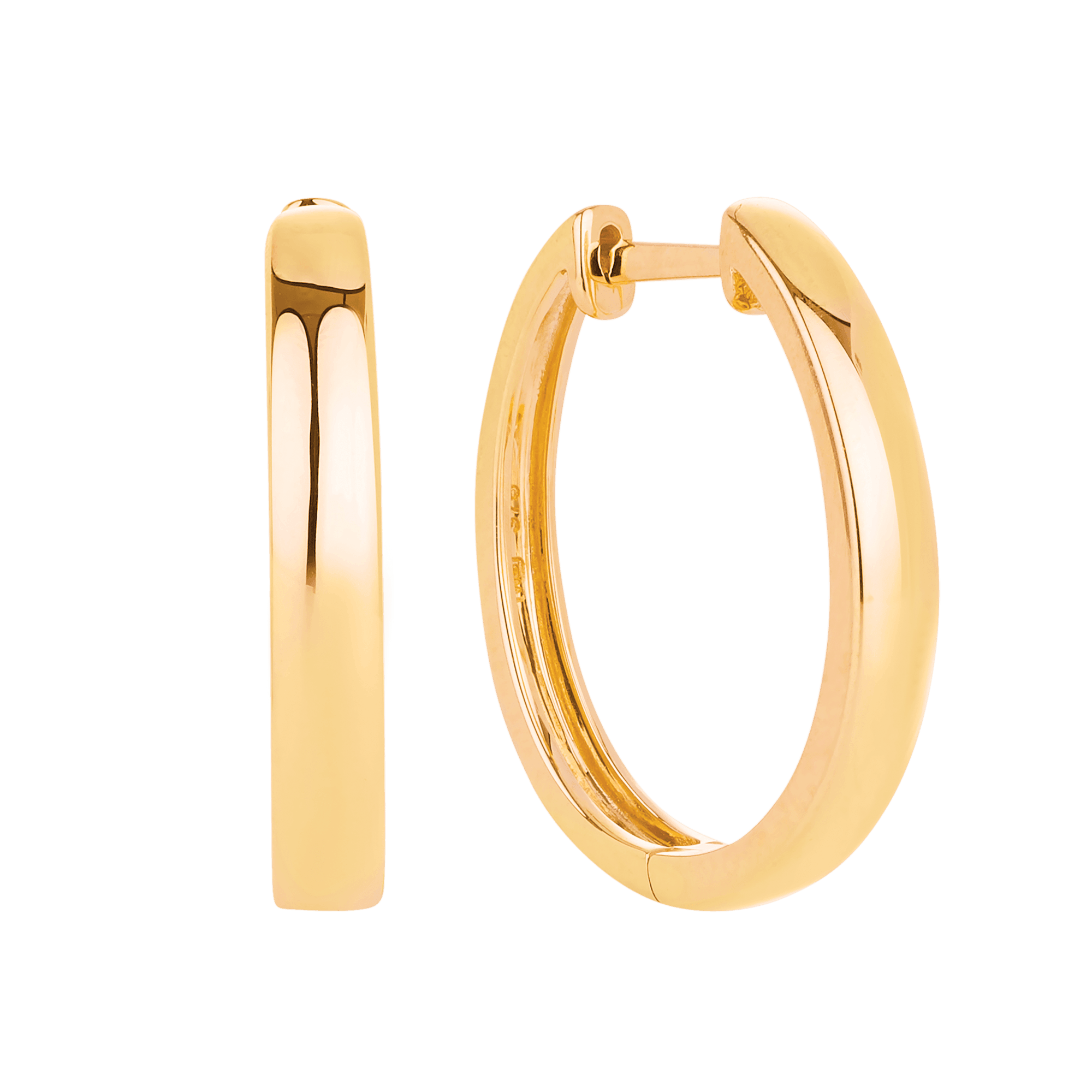 Huggie Earrings in 9ct Yellow Gold - Wallace Bishop