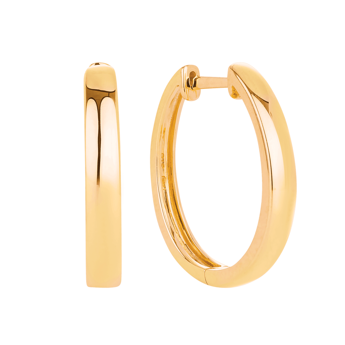 Huggie Earrings in 9ct Yellow Gold - Wallace Bishop