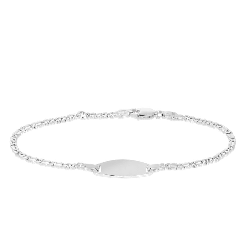 ID Bracelet in Sterling Silver