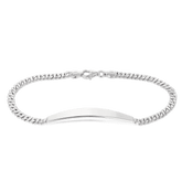 ID Bracelet in Sterling Silver - Wallace Bishop