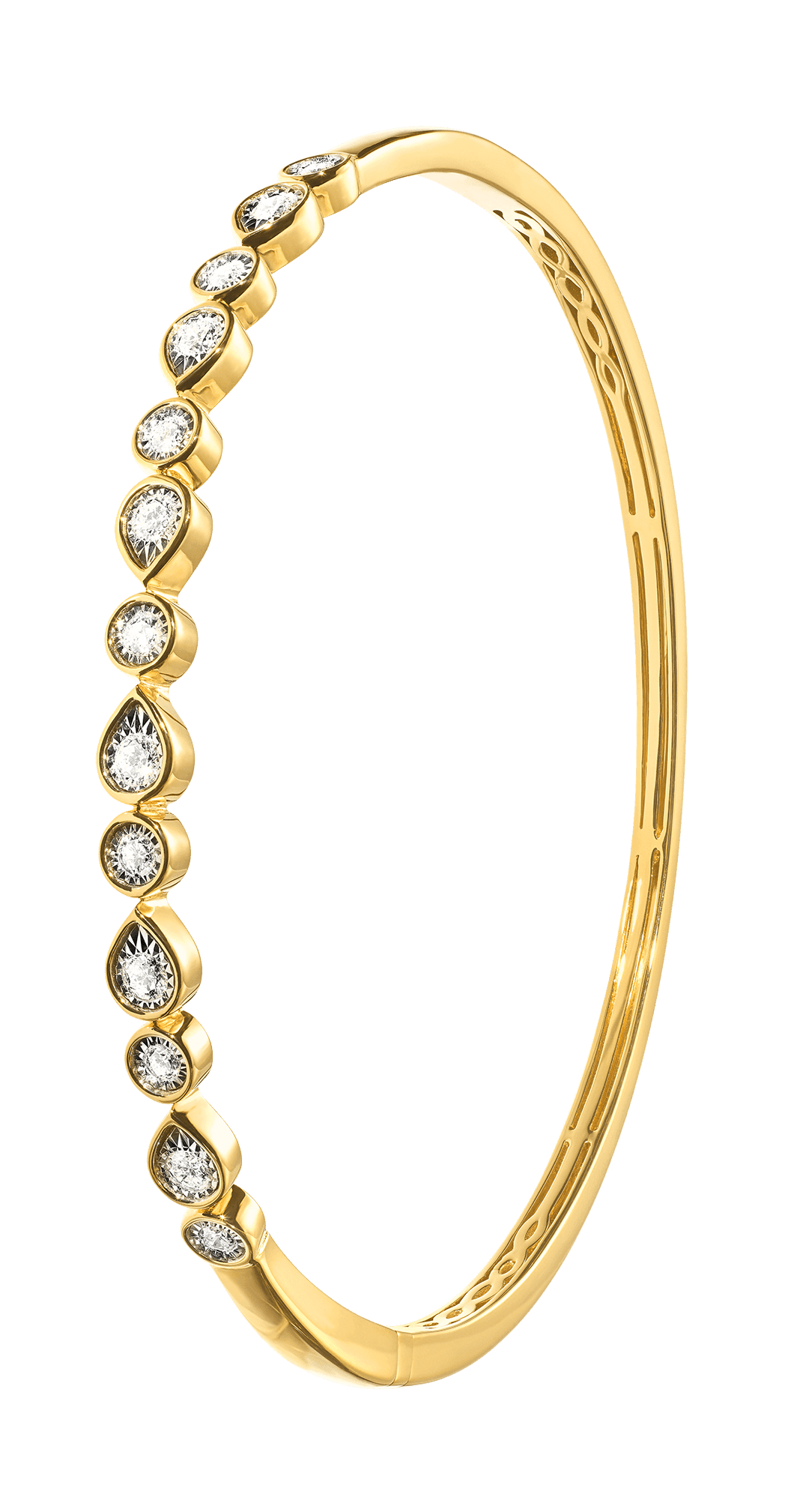 Diamond Bangles Yellow White Gold Shop Online Australia