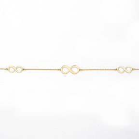 Infinity Bracelet in 9ct Yellow Gold - Wallace Bishop