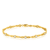 Infinity Link Diamond Bracelet in 9ct Yellow Gold - Wallace Bishop