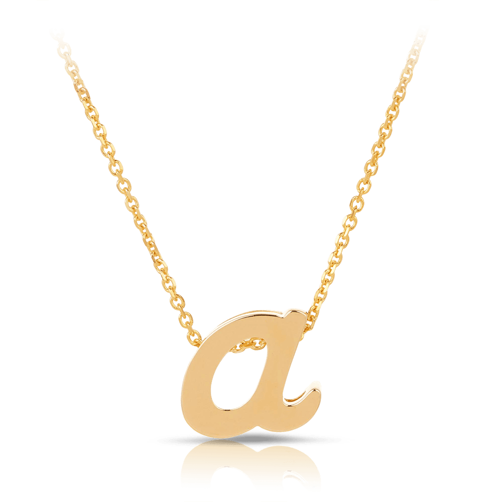 Gold initial jewellery deals