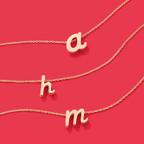 H and sales m necklace