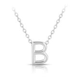 Initial Slider Necklace in Sterling Silver - Wallace Bishop