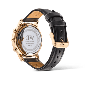 Daniel Wellington Iconic Chronograph Sheffield Arctic Panda Rose Gold