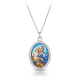 Jesus Pendant in Sterling Silver - Wallace Bishop
