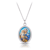 Jesus Pendant in Sterling Silver - Wallace Bishop