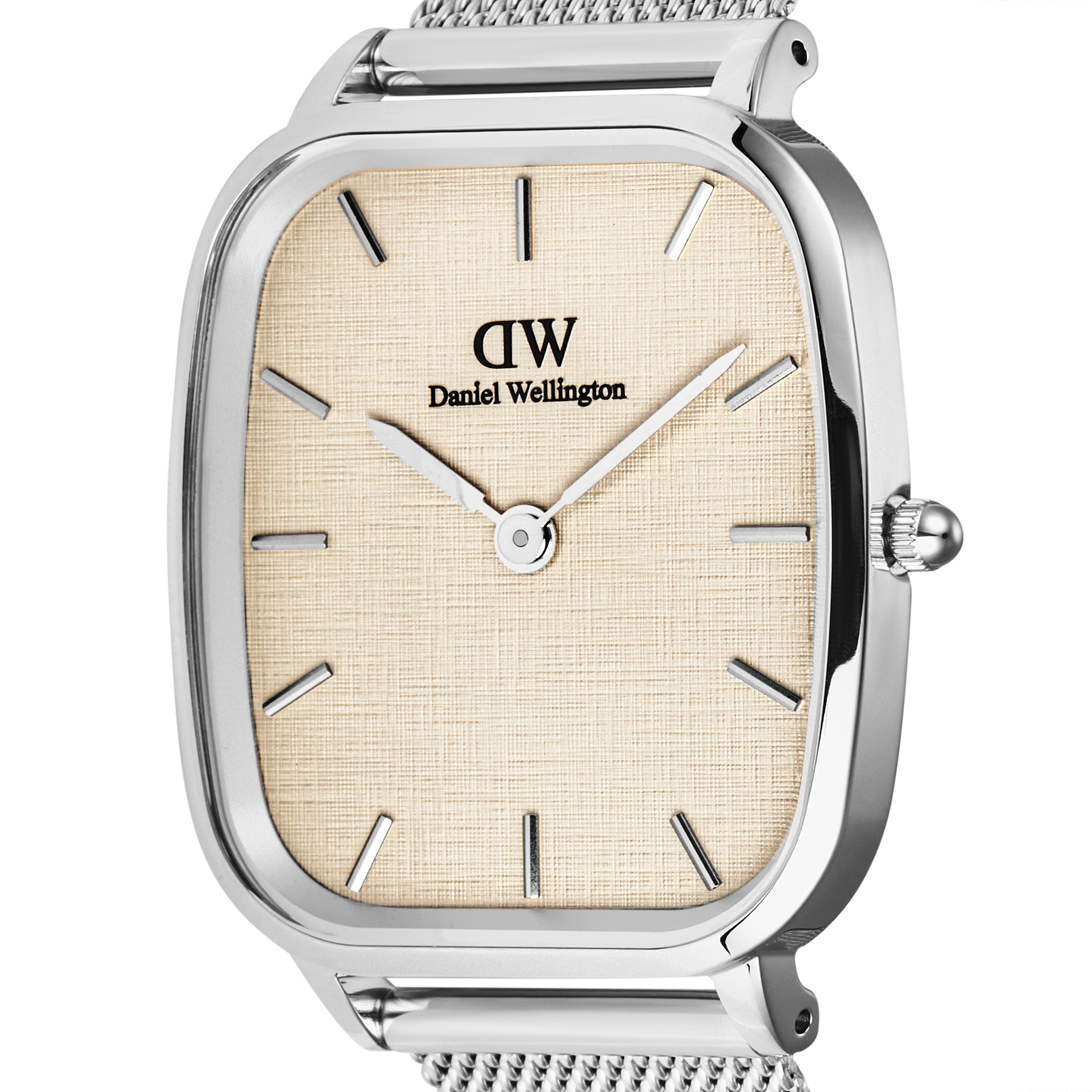 Daniel Wellington Marlon Sterling Linen Watch