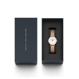 Daniel Wellington Petite Roman Numerals 28 Melrose RG White Watch