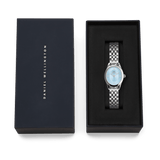 Daniel Wellington Ophelia Mini Ice Blue Silver Watch