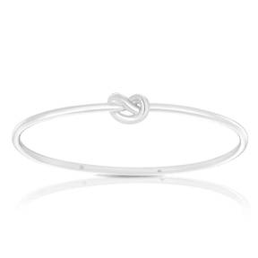 Knot Bangle in Sterling Silver - Wallace Bishop